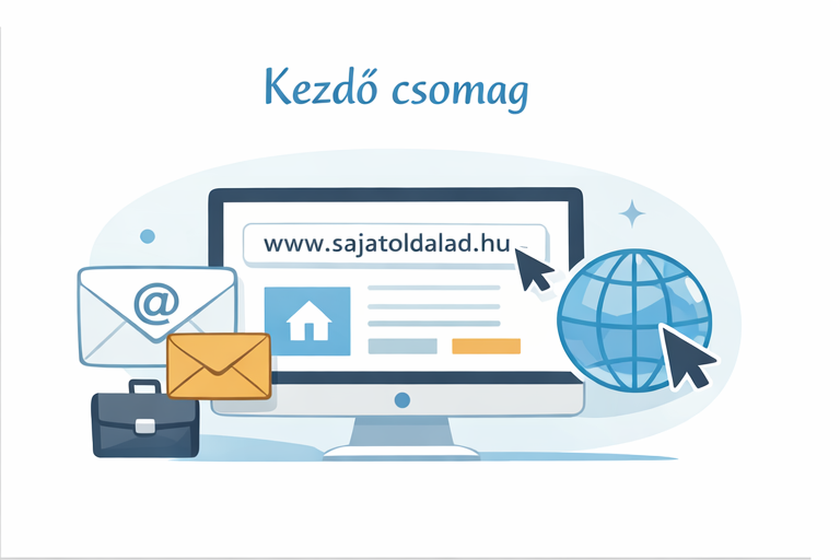Kezdő weboldal csomag kisvállalkozóknak ÜgyfélFlow