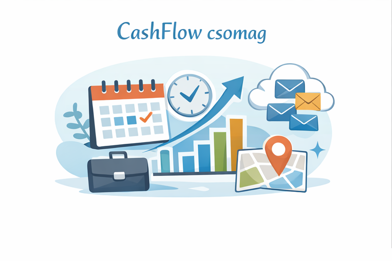 CashFlow weboldal csomag időpontfoglalással ÜgyfélFlow