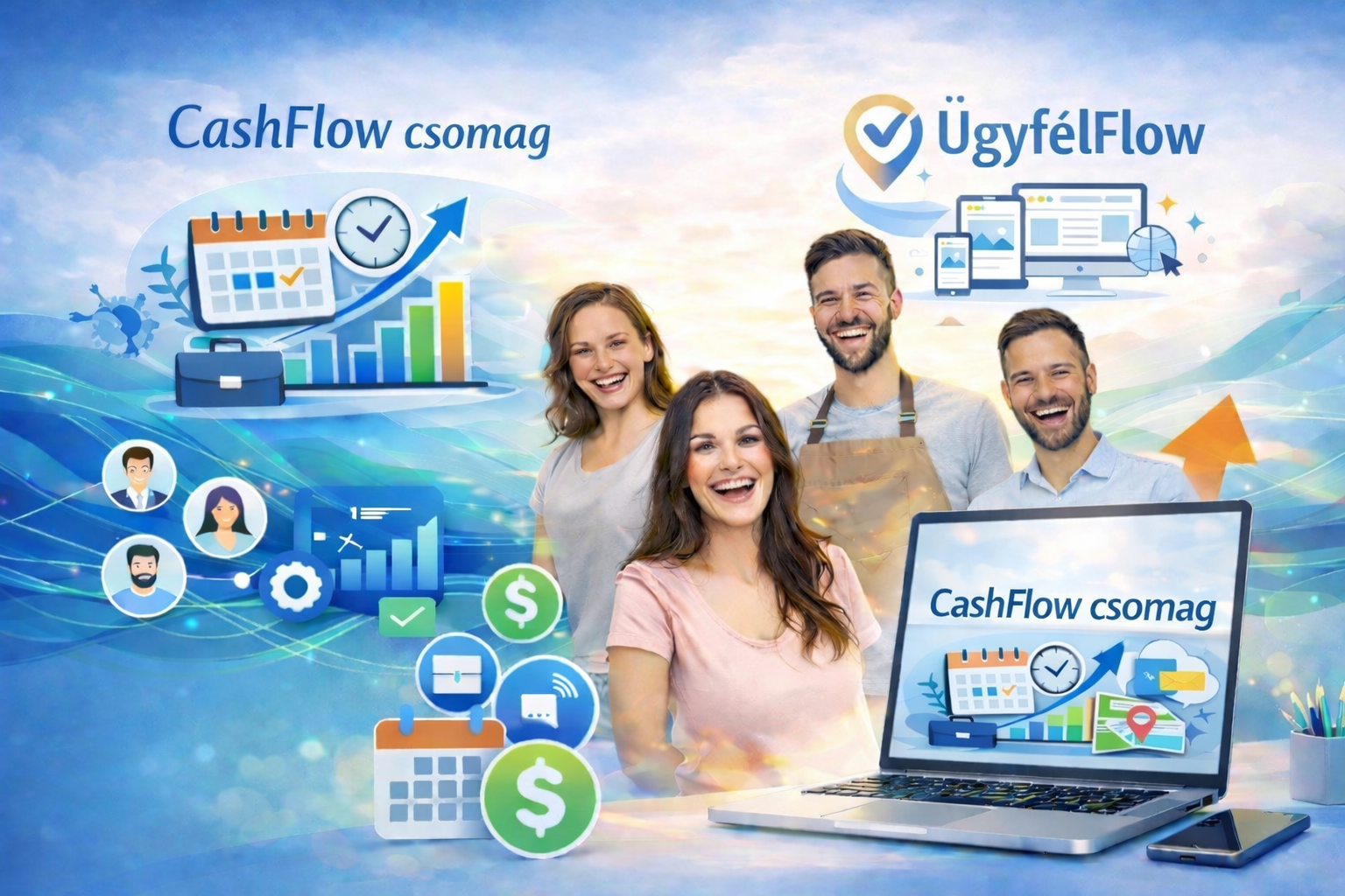 ÜgyfélFlow weboldalkészítés és online ügyfélszerzés kisvállalkozóknak